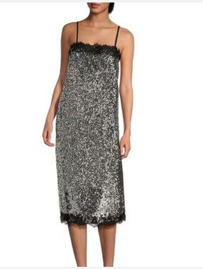NWT Lilly Sisto X Gianni Bini Allegra Sequin Dress